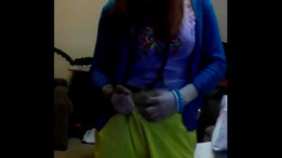 Відео мастурбації крупним планом від рудої світлої феї